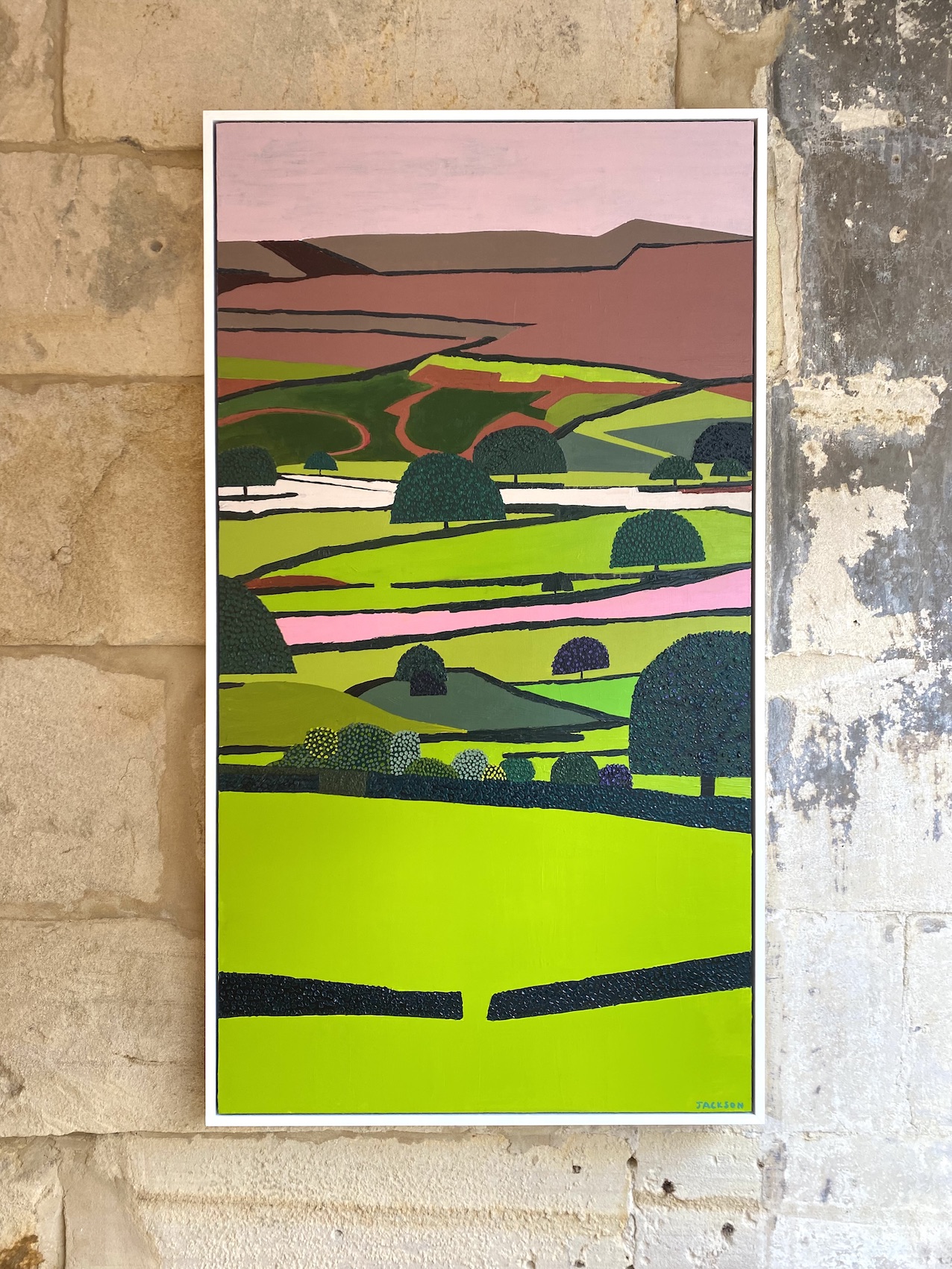 Yorkshire Dales Commissioned Painting By Paul Jackson Pencil Tree Yorkshire Dales Commissioned Painting By Paul Jackson Pencil Tree